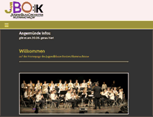 Tablet Screenshot of jbo-kleinmachnow.de